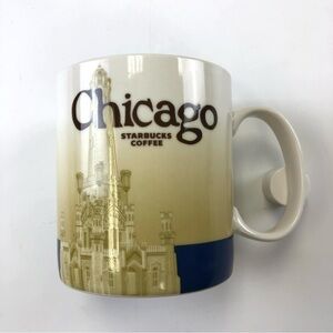Starbucks Chicago collectors series mug 2009
